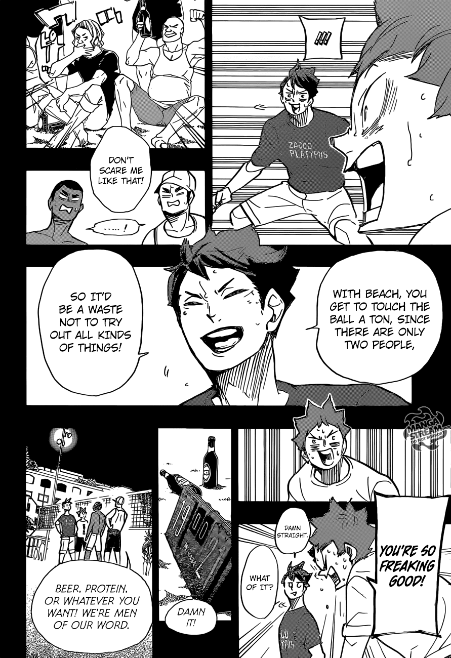 Haikyuu!!, Chapter 374 image 08